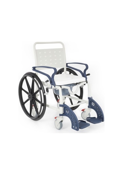 Dm-8088d Soft Lacivert Banyo Ve Tuvalet Tekerlekli Sandalye