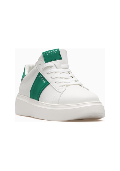 Lufian Luna Kadın Deri Sneaker Ayakkabı 26y 121230055 Yeşil