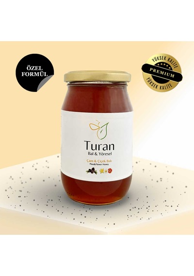 Turan Bal ve Yöresel Çam Çiçek Balı 450 G