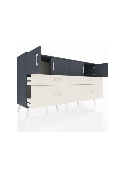 Hyperion Konsol 2 Raflı 4 Çekmeceli 4 Kapaklı 176x44x99 Antrasit-antrasit/aytaşı Antrasıt/antrasıt - Antrasıt Hyperion Konsol 2 Raflı 4 Çekmeceli 4 Kapaklı 176x44x99 Antrasit-antrasit/aytaşı Antrasıt/antrasıt - Antrasıt