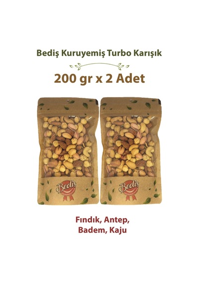Bediş Naturel Turbo Karışık 200 Gr X 2 Adet 200 G