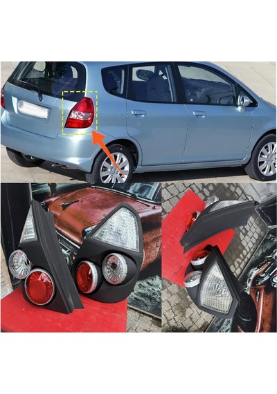 Honda Jazz 2001-2008 H.b Siyah Arka Stop