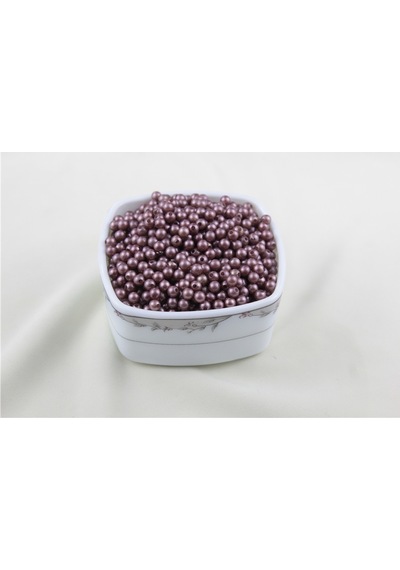 6 Mm Mat Mürdüm İnci Boncuk 30 Gr Kolye, Bileklik, Küpe Ve Takı Yapımı Diğer