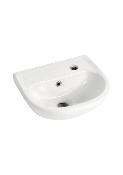 Creavit Oval Lavabo 29 x 35 CM Beyaz Delikli