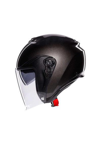 Agv İrides Mono Güneş Vizörlü Açık Kask Gri