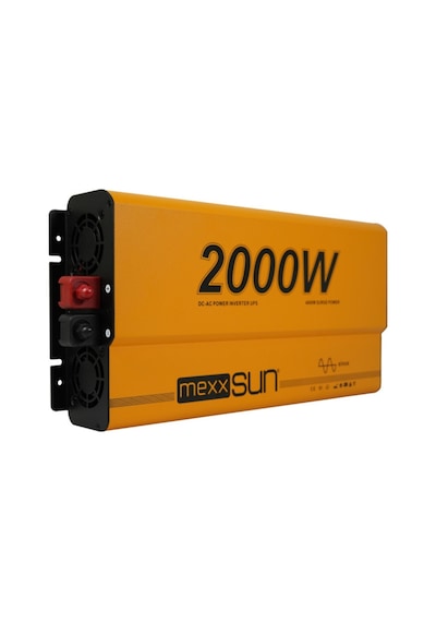 Mexxsun 12v Volt - 2000w Watt Ats Ups Şarjlı Tam Sinüs İnverter Ekranlı