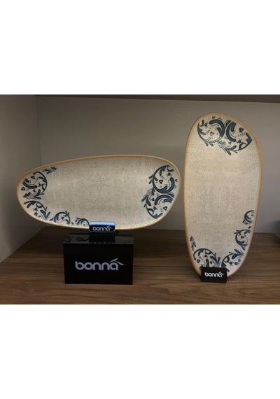 2 'li Oval Servis Tabağı Oval Sunum Tabağı Kayık Servis Tabağı Gourmet Paylaşım Servis Tabağı Viento Diğer