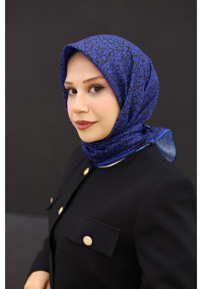 Silk Home Soft Eşarp 73066-34 Saks Mavi