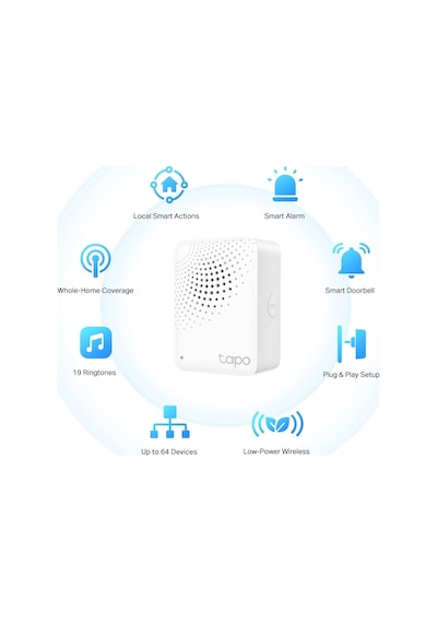 Tapo H100 Zil Özellikli ile Tapo Akıllı Hub