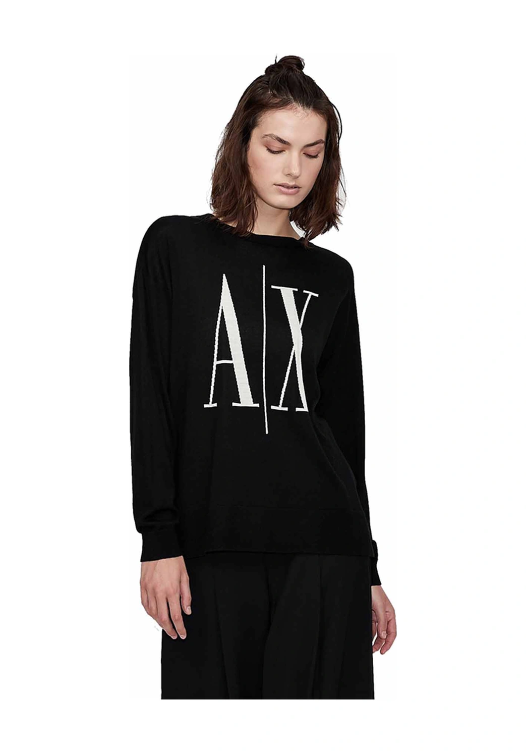 Armani Exchange Armani Kadın Kazak Siyah