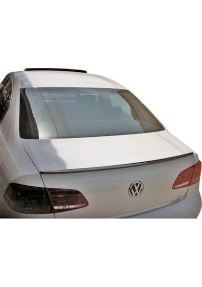 Volkswagen Passat B7 Uyumlu Yedek Parça Spoiler Boyasız Fiber