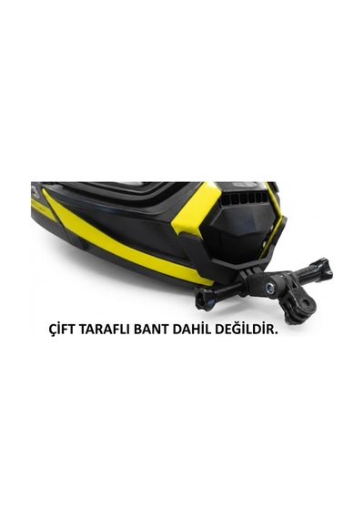 Nolan N70-2 X Uyumlu Aksiyon Kamera Aparatı - Kask Çene Bağlantı Aparatı Siyah