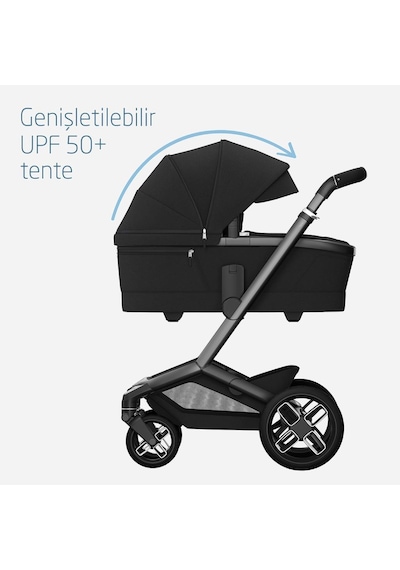 Maxi- Cosi Fame Yatış Pozisyonu Ayarlanabilir Ekstra Geniş 0- 9 kg Portbebe Twillic Black