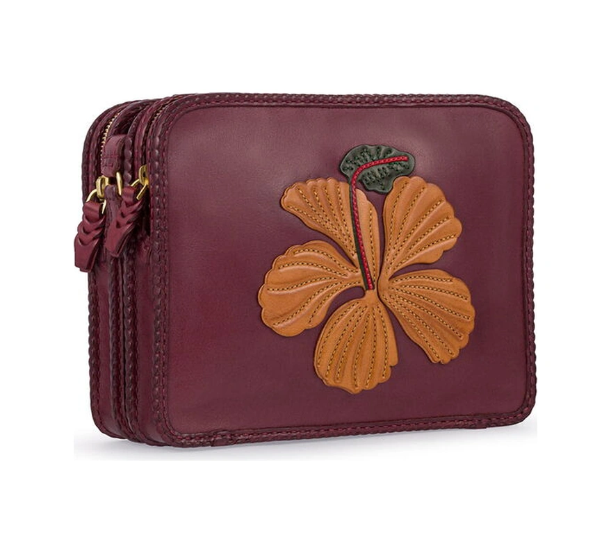 Gön Handmade Mor Kadın Çapraz Askılı Çanta Cem Mor