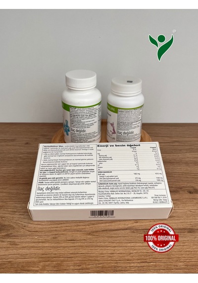 Herbalife Kadınlar İçin 2 Vitamin - Xtra-cal Kalsiyum - Herbalifeline Max Omega 3'lü Set