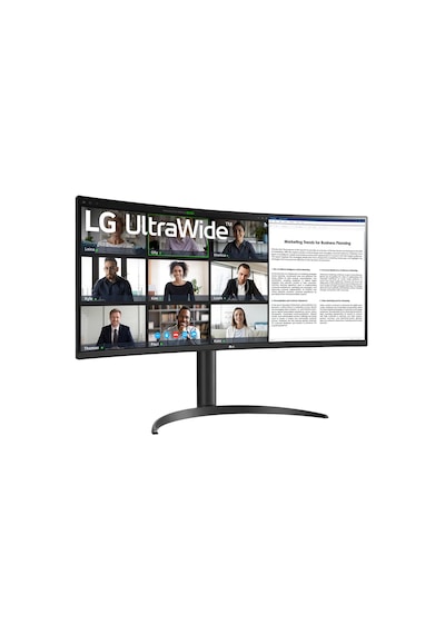 LG UltraWide 34WR55QK-B 34" 5 MS WQHD Curved 100 Hz Monitör