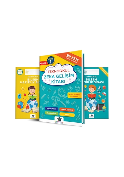 Teknookul-1. Sınıf Bilsem Sınavı Hazırlık Seviye 1 Seti