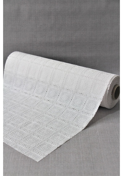 Pvc Dantel Kaymaz Raf Dolap Ve Çekmece Örtüsü 50-23-minikare 001