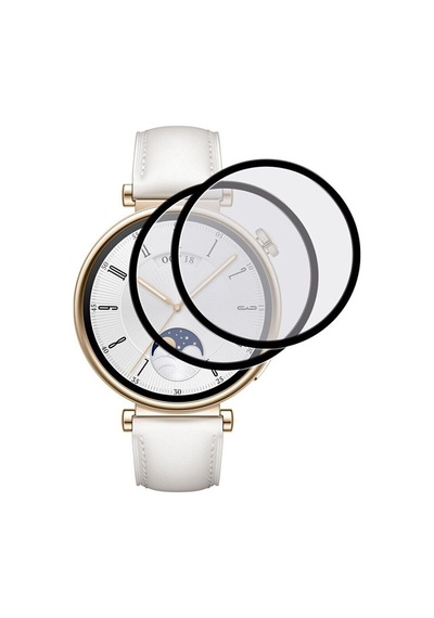 Huawei Watch Gt 4 46mm Uyumlu Saat Ekran Koruyucu Tam Kaplar Ppma Pet Cam