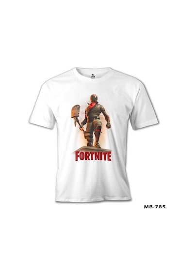 Fortnite - Horror Beyaz Erkek Tshirt