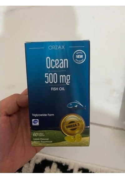 Ocean Balık Yağı 500mg 60 Kapsül