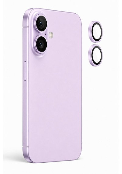Apple iPhone 17 Uyumlu Kamera Lens Koruyucu Lavanta