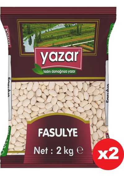 Yazar Kuru Fasulye 2 x 2 KG