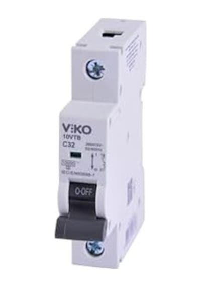 10vtb-1c32 Otomatik Sigorta 10ka C Tipi 1 Kutup 32a