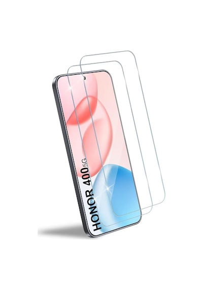 Honor 400 İle Uyumlu Ekran Koruyucu Şeffaf Temperli Kırılmaz Cam Ekran Koruyucu 2 Adet