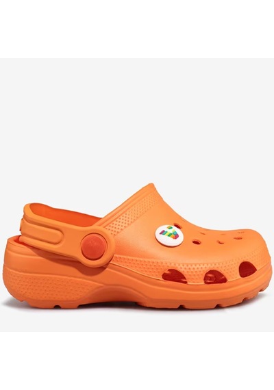Vicco Didim Jıbbıtz Aksesuar Hediyeli Ortopedik Unisex Çocuk Terlik Turuncu