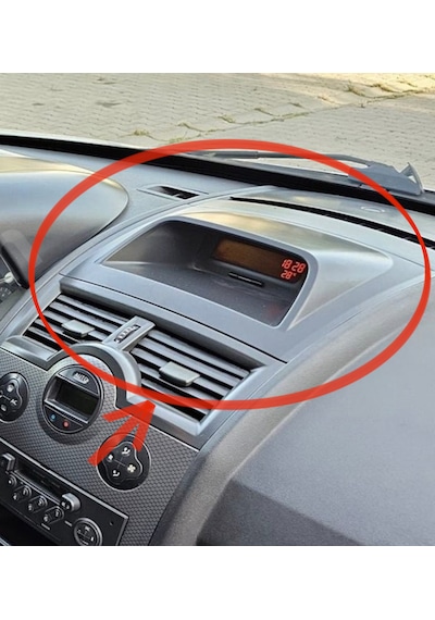 Megane 2 Saat / Radyo Gösterge Çerçevesi