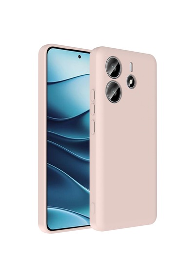 Nettech Xiaomi Redmi Note 14 Uyumlu Nano Arka Koruma Kılıf - Açık Mavi Açık Mavi