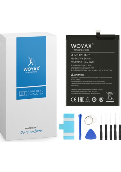 Woyax By Deji Samsung Galaxy A10s / A20s Uyumlu Premium Batarya