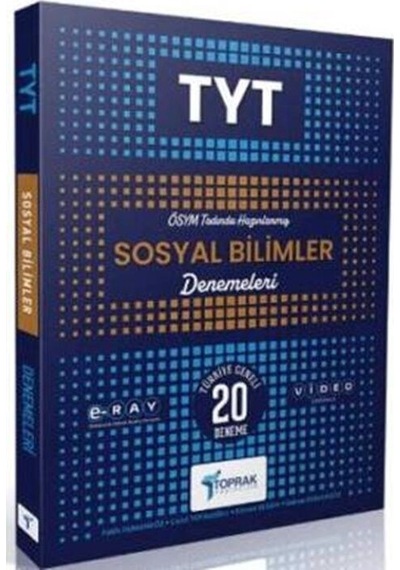 Tyt Sosyal Bilgiler 20 Li Deneme Kitabı Toprak Yayıncılık