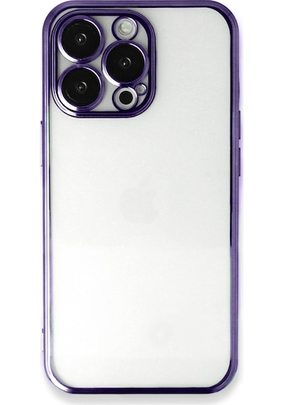 Apple Uyumlu iPhone 14 Pro Kılıf Razer Lens Çerçeveli Silikon Kapak