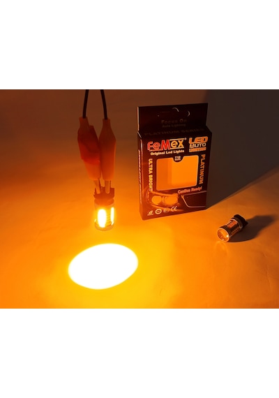Femex Volkswagen Golf 7 Gündüz Farı Led Ampulu Turuncu Femex Pw24W