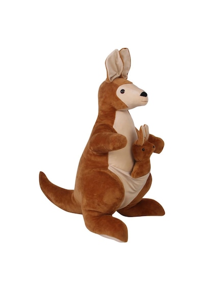 Kanguru Kahve Peluş 58 Cm