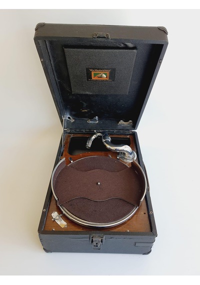 His Master's Voice Antika Çanta Gramofon 086 (ARIZALI)