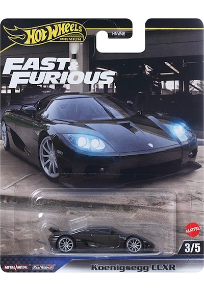 Hot Wheels Fast Furious Koenigsegg Ccxr Hnw46 Jbl88 Çok Renkli