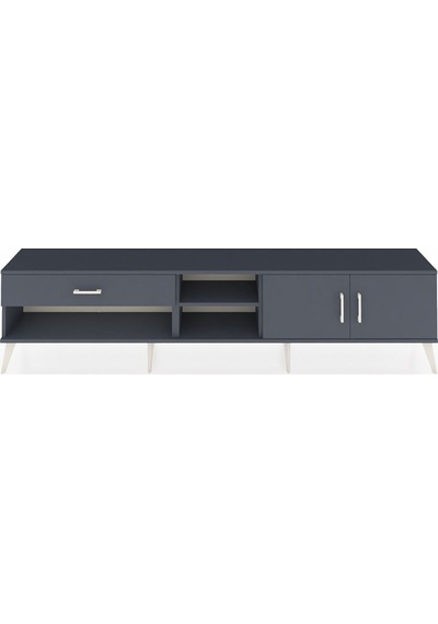 Arges Tv Ünitesi 2 Raflı Tek Çekmeceli 2 Kapaklı 220x30x51 Antrasit-antrasit Antrasıt/antrasıt - Antrasıt Arges Tv Ünitesi 2 Raflı Tek Çekmeceli 2 Kapaklı 220x30x51 Antrasit-antrasit Antrasıt/antrasıt - Antrasıt