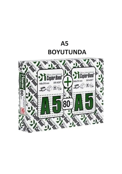 Copier Bond A5 Fotokopi Kağıdı 1000 Adet