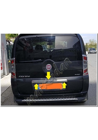 Fiat Fiorino Krom Bagaj Çıtası 2008-2016 Tek Kapı Paslanmaz Çelik
