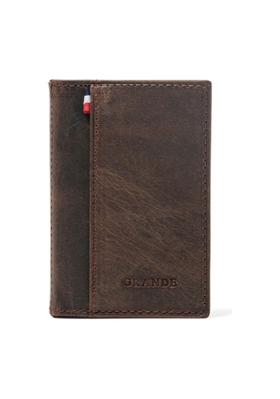 Crazy Kahve Cüzdan & Kartlık Unisex 825 Grande Deri Cüzdan Kartlık kahverengi
