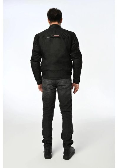 Ls2 Shadow Man Jacket Siyah Kırmızı Mont Renkli