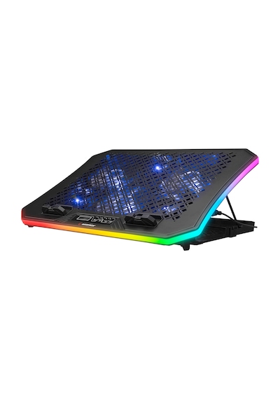 Rampage AD-RC34 Metafor 15" - 17" 6 Fanlı Telefon Tutuculu RGB Laptop Soğutucu