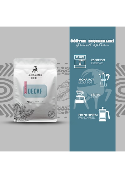 Colombia Supremo Decaf Kahve 250 Gr. Kafeinsiz French Press