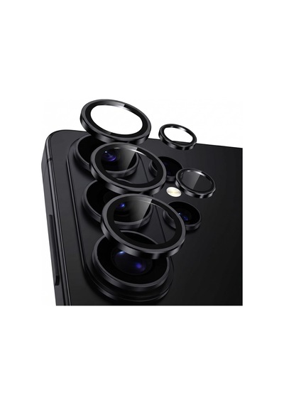 S26 Ultra İle Uyumlu Kamera Lens Koruyucu Alüminyum Alaşım Çerçeveli Telefon Lensi Temperli Cam Koruma Siyah Sku: Zeusb0hj331prx -
