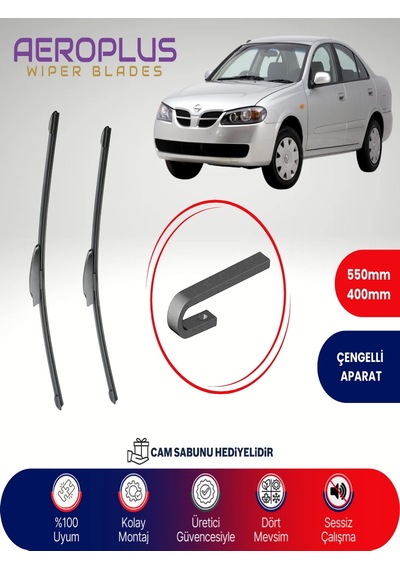 Aeroplus Nissan Almera Muz Silecek Takımı 2000-2006