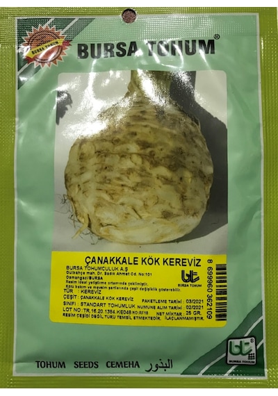 Kereviz Tohumu 25 GR Takribi 5000 Adet Tohum