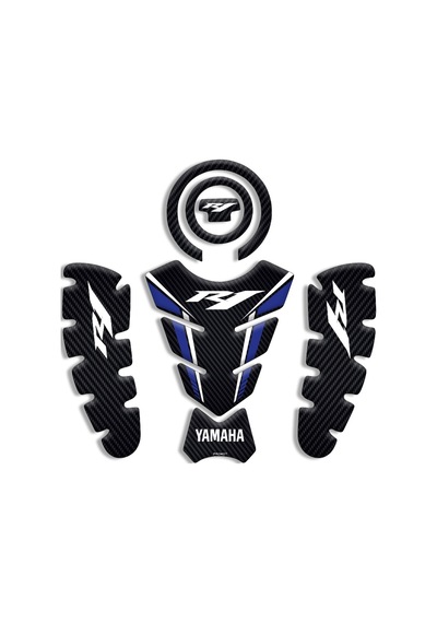 Motosıklet Kaplama Yamaha R1 Tank Pad Set 03